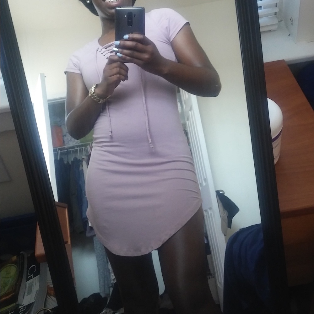 Criss Cross fitted dress! Barely worn!